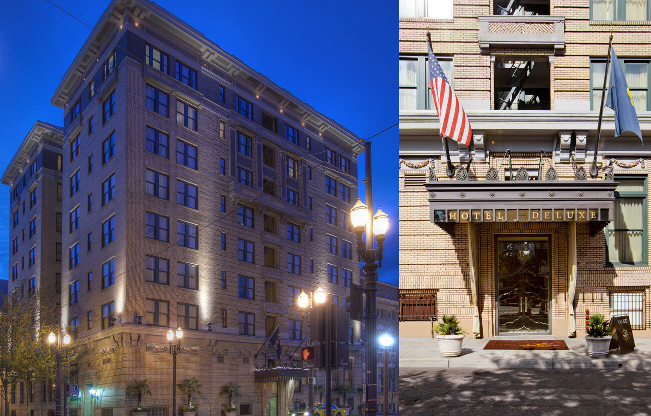 Hotel Deluxe Портленд Экстерьер фото